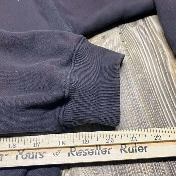 Abercrombie & Fitch Budweiser Online Exclusive Crewneck Sweatshirt Sz L Black - Picture 8 of 8